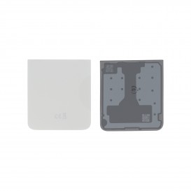 Vitre arrière Officielle Samsung Galaxy Z Flip7 FE - Blanche photo 1