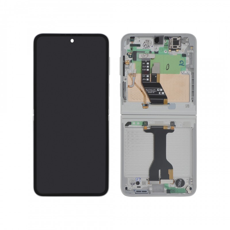 Bloc écran pliable intérieur Samsung Galaxy Z Fold 7 - Officiel - Blanc photo 1