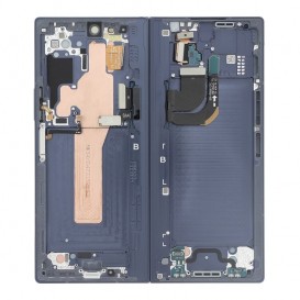 Bloc écran pliant sur châssis Officiel Samsung Galaxy Z Fold 6 - Bleu nuit photo 1