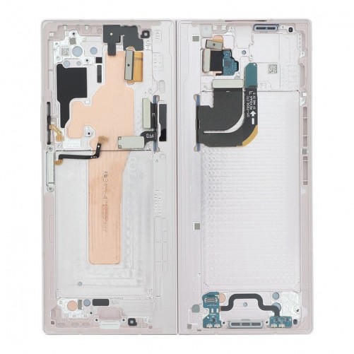 Bloc écran pliant sur châssis Officiel Samsung Galaxy Z Fold 6 - Rose photo 2