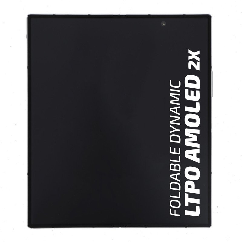 Bloc écran pliant sur châssis Samsung Galaxy Z Fold 6 Officiel - Blanc photo 1