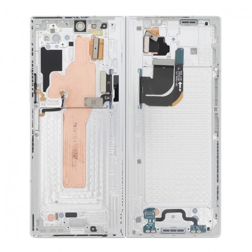 Bloc écran pliant sur châssis Samsung Galaxy Z Fold 6 Officiel - Blanc photo 2