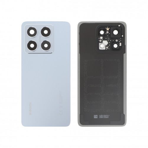 Vitre arrière Xiaomi 14T Officielle - Bleu Titane photo 1