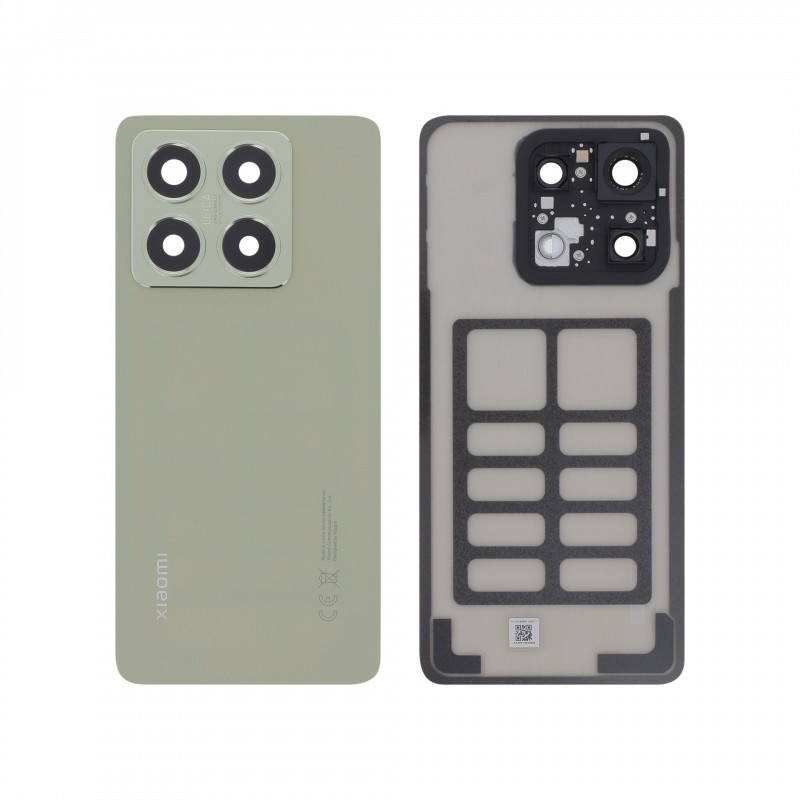 Vitre arrière Officielle Xiaomi 14T - Verte Citron photo 1