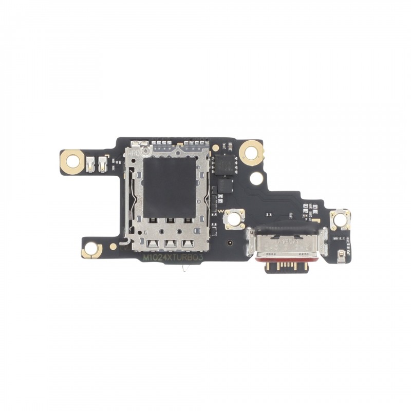 Connecteur de charge avec lecteur Sim Xiaomi Poco F6 - Compatible photo 1
