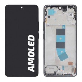 Bloc écran avec châssis Officiel Xiaomi Redmi note 13 4G - Noir photo 1