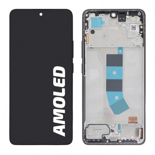 Bloc écran avec châssis Officiel Xiaomi Redmi note 13 4G - Noir photo 1