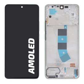 Bloc écran Officiel avec châssis Xiaomi Redmi note 13 4G - vert photo 1