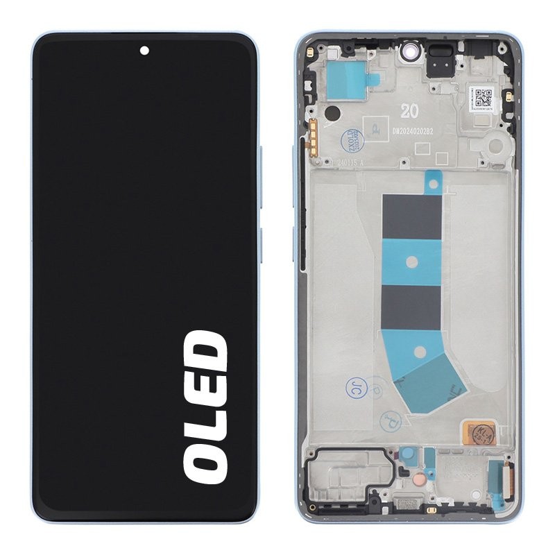 Bloc écran Redmi Note 13 4G - Compatible - OLED - Bleu photo 1