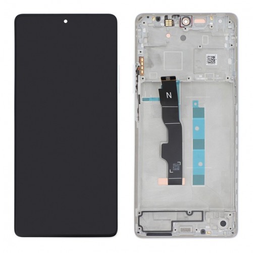 Bloc écran Officiel Xiaomi Redmi note 13 5G - Blanc photo 2