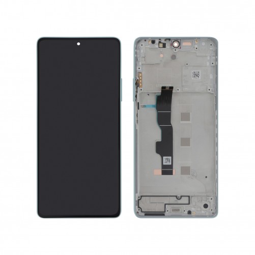 Bloc écran Officiel avec châssis Xiaomi Redmi Note 13 5G - Bleu photo 1