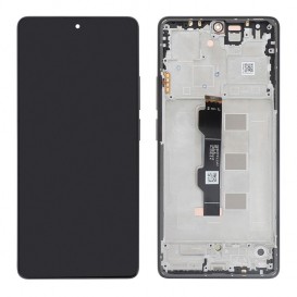 Bloc écran avec châssis Xiaomi Redmi note 13 Pro 4G - Officiel - Noir photo 1
