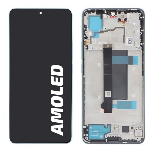 Bloc écran avec châssis Officiel Xiaomi Redmi note 13 Pro 5G - Bleu photo 1