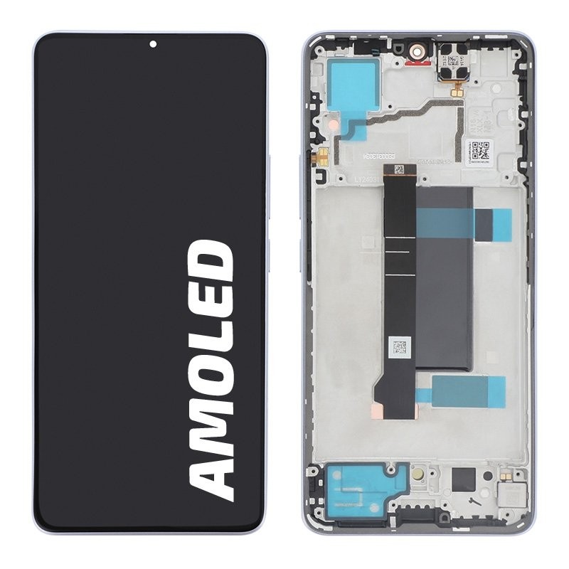 Bloc écran avec châssis Officiel Xiaomi Redmi note 13 Pro 5G - Violet photo 1