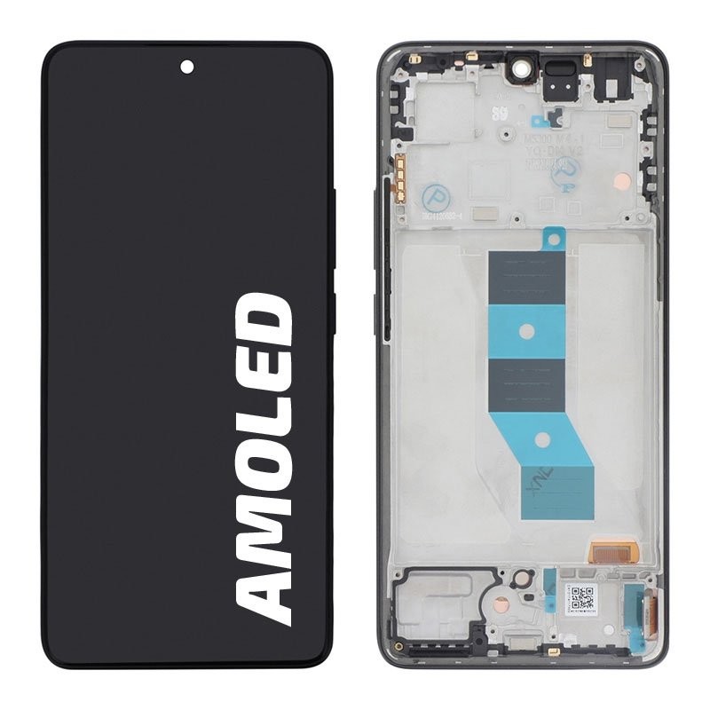 Bloc écran Xiaomi Redmi Note 14 5G - Officiel - Gris photo 1