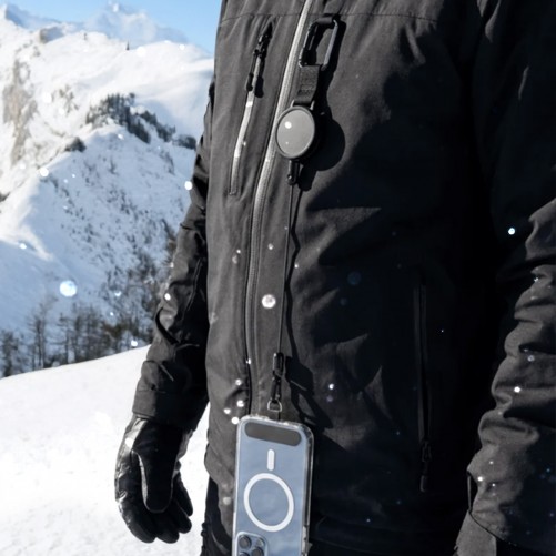 Cordon de sécurité noir - Universel photo 3