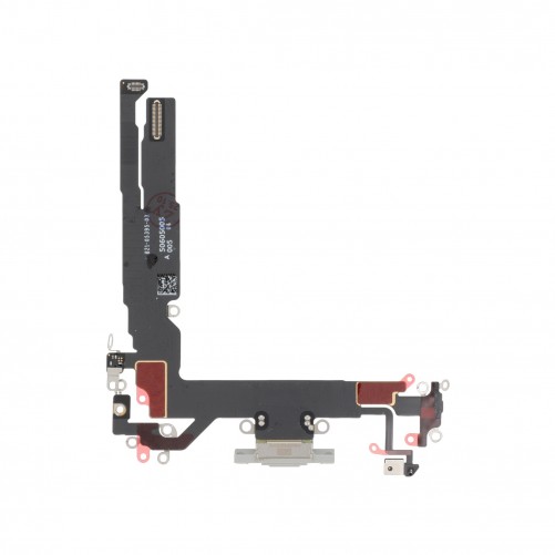 Connecteur de charge - iPhone 17 Blanc photo 2