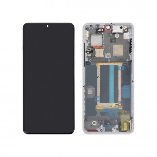 Bloc écran avec châssis Oneplus 13 Officiel - Bleu Blanc photo 1