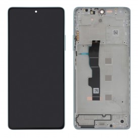 Bloc écran Officiel avec châssis Xiaomi Redmi Note 13 5G - Bleu photo 1