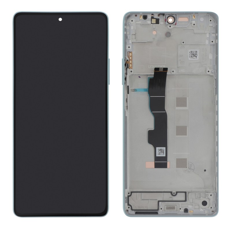 Bloc écran Officiel avec châssis Xiaomi Redmi Note 13 5G - Bleu photo 1