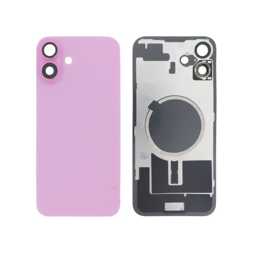 Vitre arrière (Premier prix) - iPhone 16 Plus - Rose photo 2