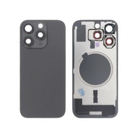 Vitre arrière - iPhone 16 Pro Titane - Noire photo 1