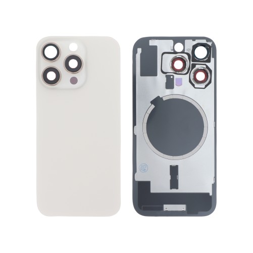 Vitre arrière - iPhone 16 Pro - Titane Sable photo 1