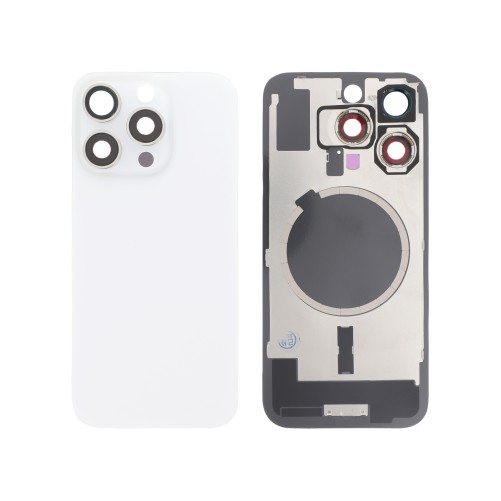 Vitre arrière - iPhone 16 Pro - Titane Blanc photo 1