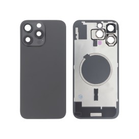 Vitre arrière (Premier prix) - iPhone 16 Pro Max - Titane noir