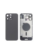 Vitre arrière (Premier prix) - iPhone 16 Pro Max - Titane noir