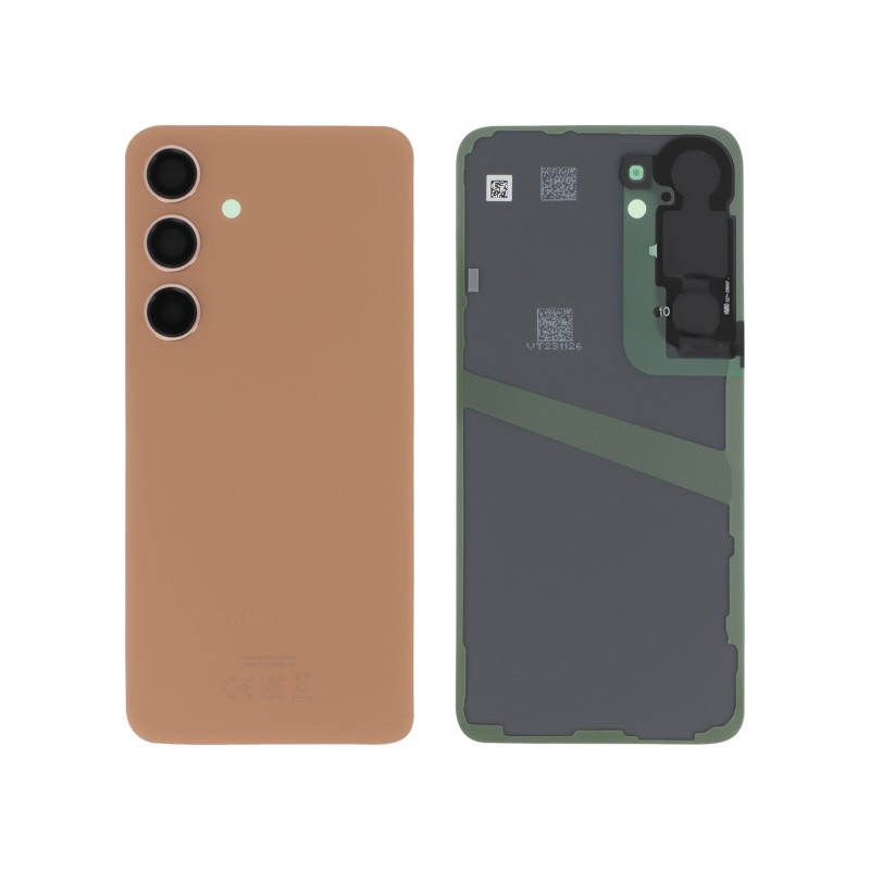 Vitre arrière (Originale) - Samsung Galaxy S24 - Orange photo 1