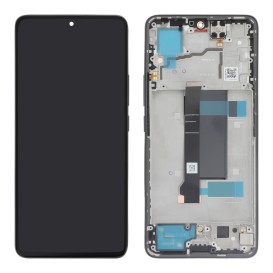 Bloc écran Officiel avec châssis Xiaomi Poco X6 5G - Noir photo 2