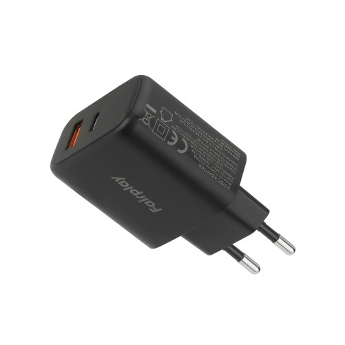 Chargeur 45 Watt USB-A et USB-C - Noir photo 3