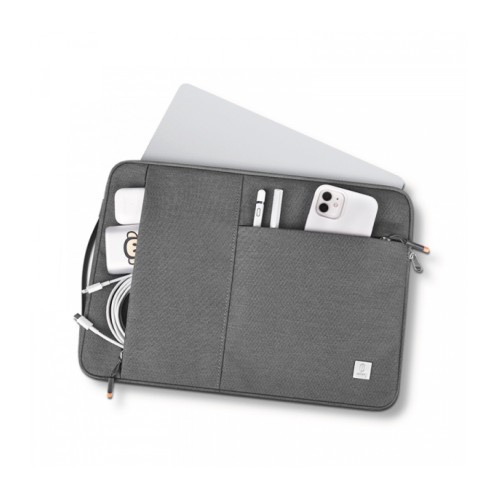 Sacoche WIWU Alpha pour ordinateur portable 15,6 pouces - Gris photo 2