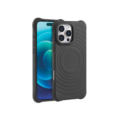 Coque cercles MagSafe iPhone 14 Pro - Noire photo 1