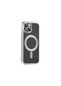 Coque HALO MagSafe iPhone 15 Pro - Argent photo 3