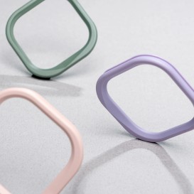 Protecteur d\'objectif contour Rhinoshield iPhone 16e - Gris Argent photo 1