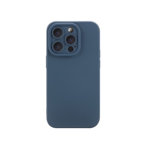 Coque silicone iPhone 16e - Bleu Nuit photo 1