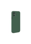 Coque silicone iPhone 16e - Vert photo 2