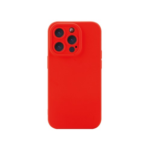 Coque Silicone iPhone 16e - Rouge photo 1