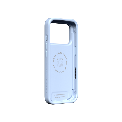 Coque SolidX MagSafe Rhinoshield iPhone 17 Pro - Bleu Glacier photo 3