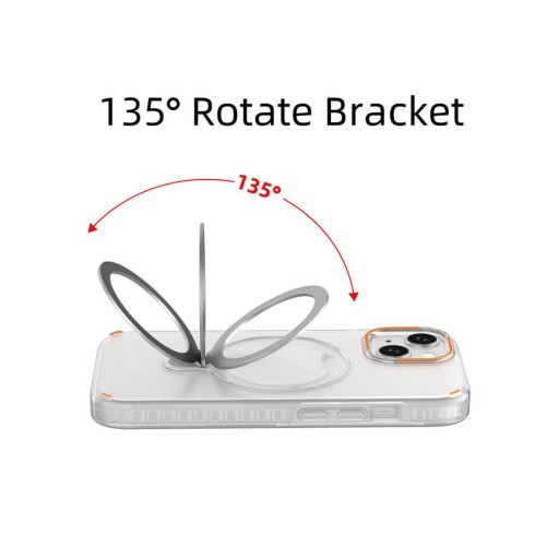 Coque anneau rotatif iPhone 17 - Noir photo 2