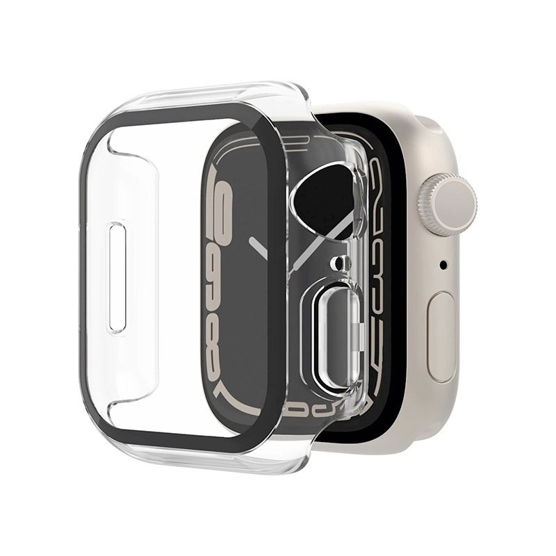 Bumper Belkin avec verre trempé Apple Watch Séries 10 42mm - transparent photo 1