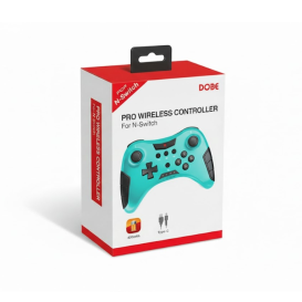 Manette pro sans fil Nintendo Switch et Switch Oled et Android - Bleu photo 1