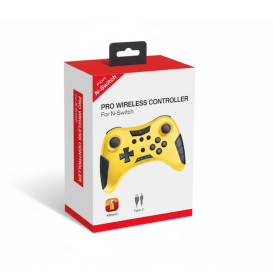 Manette pro sans fil Nintendo Switch et Switch Oled et Android - Jaune photo 1