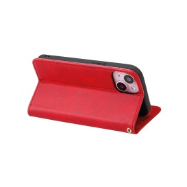 Etui portefeuille Samsung Galaxy S25+ - Rouge photo 4