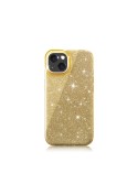 Housse strass Samsung Galaxy S25 - Or photo 1