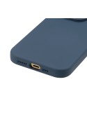Housse silicone Samsung Galaxy S25 - Bleu Nuit photo 2