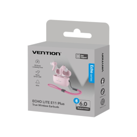 Écouteur TWS Vention Echo Lite E11 Plus - Rose photo 4