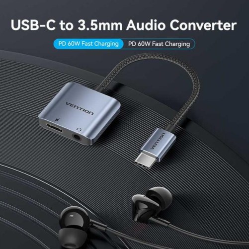 Adaptateur USB-C vers Jack 3,5 mm - VENTION photo 4